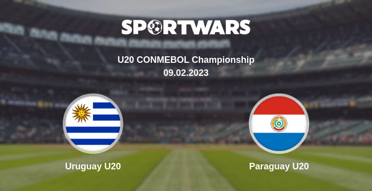 Where to watch the match Uruguay U20 - Paraguay U20