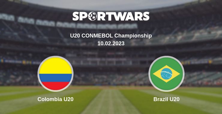 Where to watch the match Colombia U20 - Brazil U20