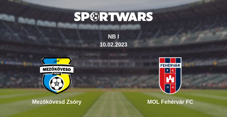 Where to watch the match Mezőkövesd Zsóry - MOL Fehérvár FC