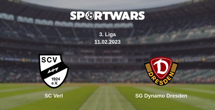 Where to watch the match SC Verl - SG Dynamo Dresden