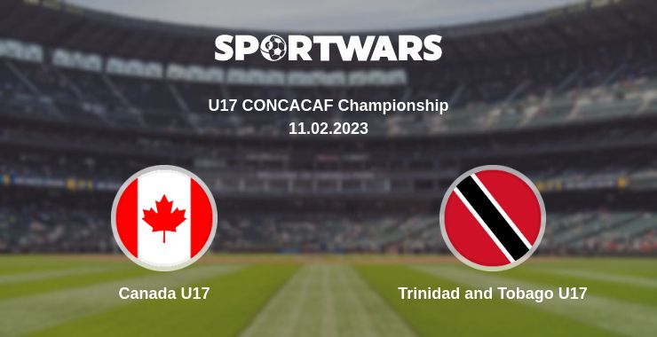 Where to watch the match Canada U17 - Trinidad and Tobago U17