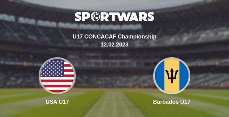 Where to watch the match USA U17 - Barbados U17