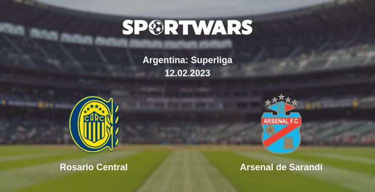 Where to watch the match Rosario Central - Arsenal de Sarandí