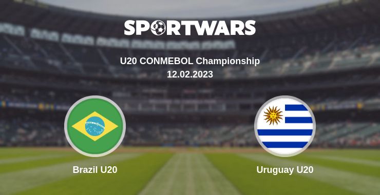 Where to watch the match Brazil U20 - Uruguay U20