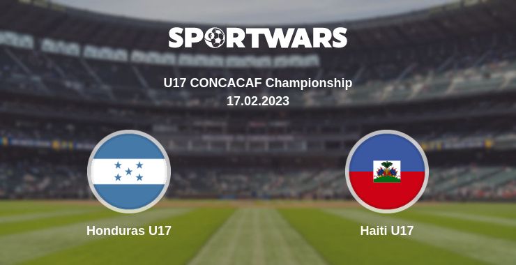 Where to watch the match Honduras U17 - Haiti U17