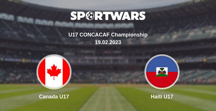 Where to watch the match Canada U17 - Haiti U17