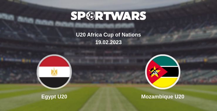 Where to watch the match Egypt U20 - Mozambique U20