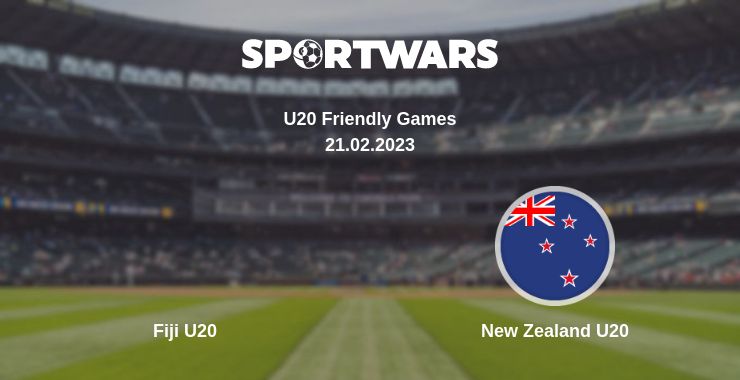 Where to watch the match Fiji U20 - New Zealand U20