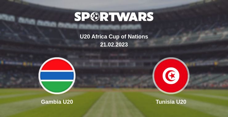 Where to watch the match Gambia U20 - Tunisia U20