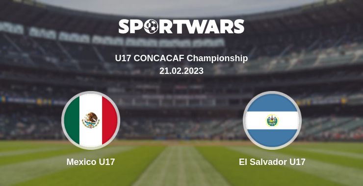 Where to watch the match Mexico U17 - El Salvador U17