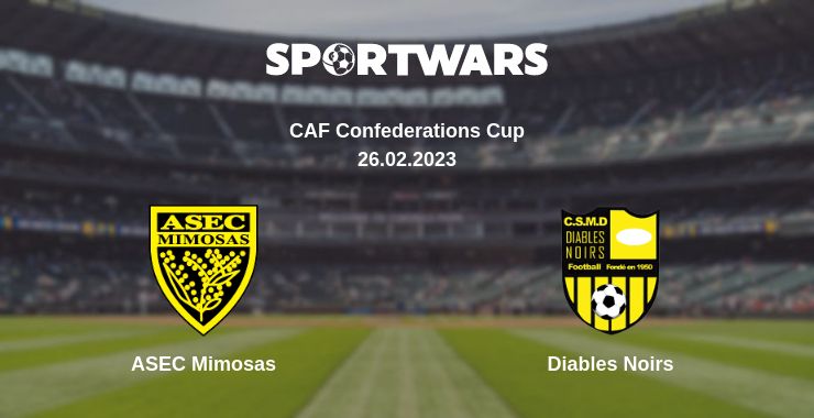 Where to watch the match ASEC Mimosas - Diables Noirs