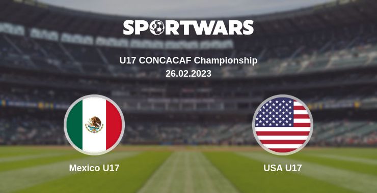 Where to watch the match Mexico U17 - USA U17