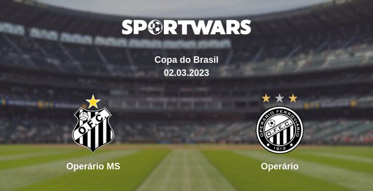 Where to watch the match Operário MS - Operário