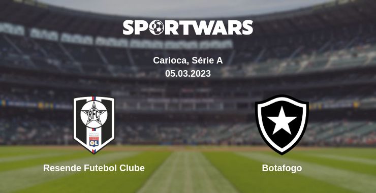 Where to watch the match Resende Futebol Clube - Botafogo