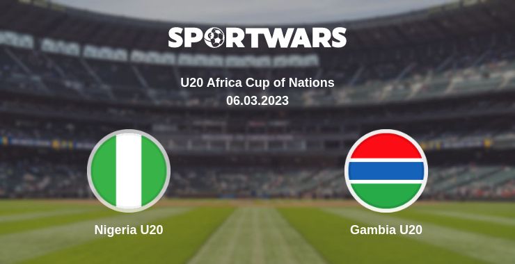 Where to watch the match Nigeria U20 - Gambia U20