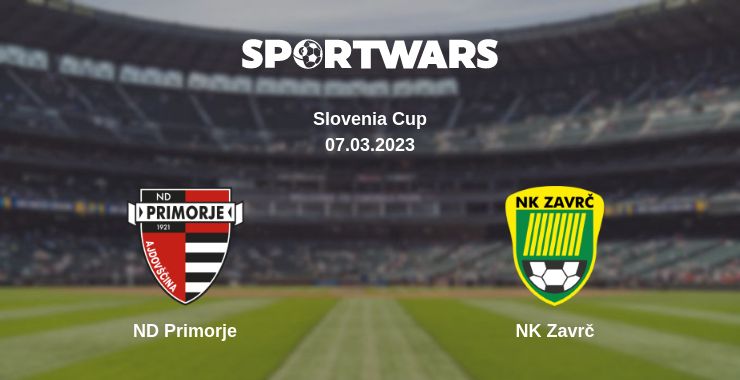 Where to watch the match ND Primorje - NK Zavrč