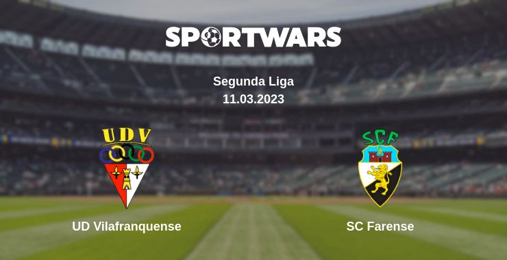 Where to watch the match UD Vilafranquense - SC Farense