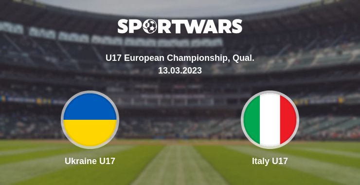 Where to watch the match Ukraine U17 - Italy U17