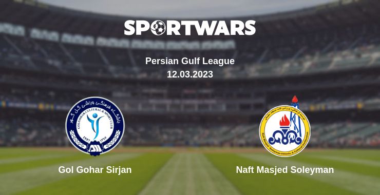 Where to watch the match Gol Gohar Sirjan - Naft Masjed Soleyman