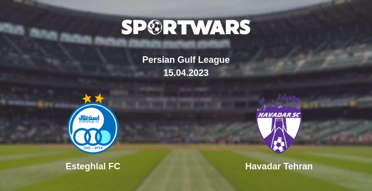 Where to watch the match Esteghlal FC - Havadar Tehran