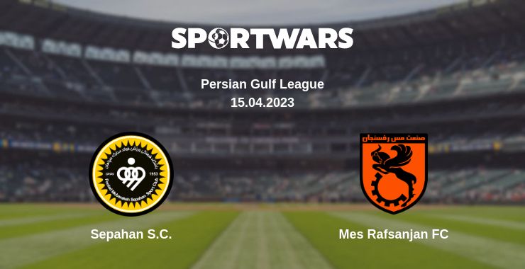 Where to watch the match Sepahan S.C. - Mes Rafsanjan FC