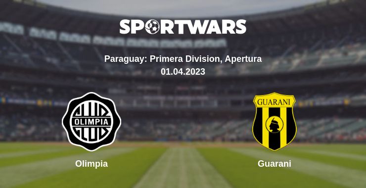 Where to watch the match Olimpia - Guarani