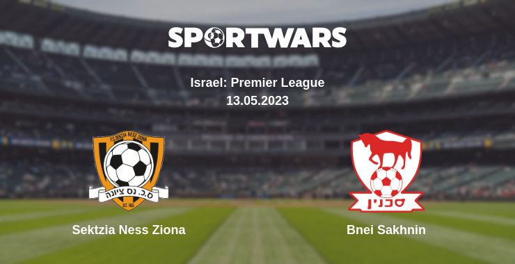 Where to watch the match Sektzia Ness Ziona - Bnei Sakhnin