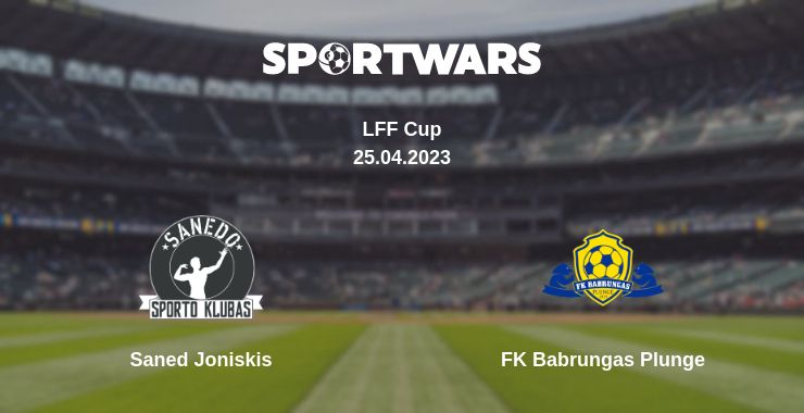 Where to watch the match Saned Joniskis - FK Babrungas Plunge