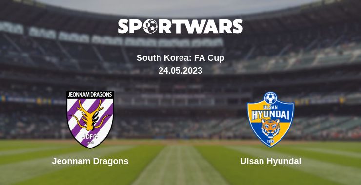 Where to watch the match Jeonnam Dragons - Ulsan Hyundai