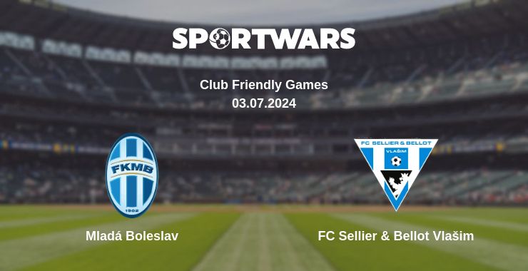 Where to watch the match Mladá Boleslav - FC Sellier & Bellot Vlašim