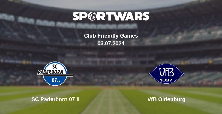 Where to watch the match SC Paderborn 07 II - VfB Oldenburg