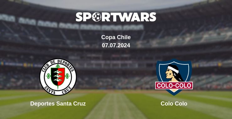 Where to watch the match Deportes Santa Cruz - Colo Colo