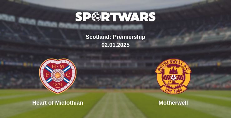 Where to watch the match Heart of Midlothian - Motherwell