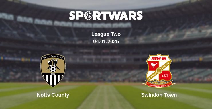 Where to watch the match Notts County - Swindon Town