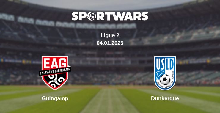 Where to watch the match Guingamp - Dunkerque