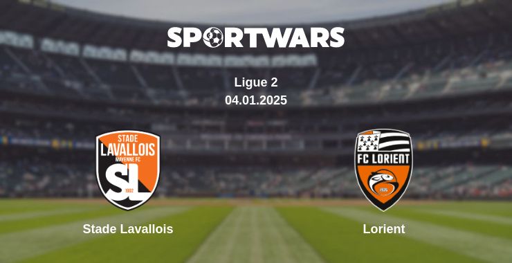 Where to watch the match Stade Lavallois - Lorient