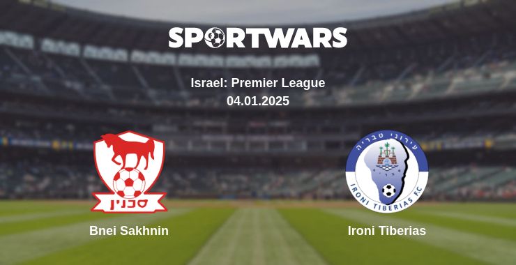 Where to watch the match Bnei Sakhnin - Ironi Tiberias