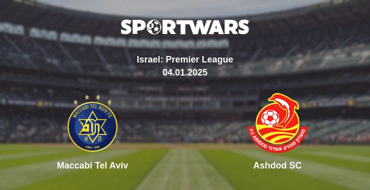 Where to watch the match Maccabi Tel Aviv - Ashdod SC