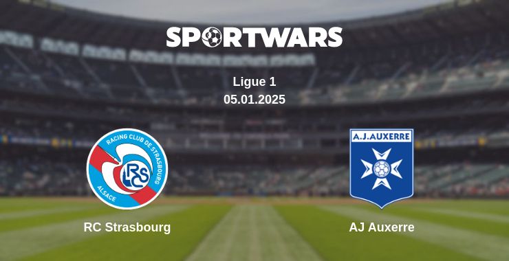 Where to watch the match RC Strasbourg - AJ Auxerre