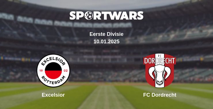 Where to watch the match Excelsior - FC Dordrecht