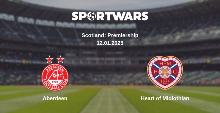 Where to watch the match Aberdeen - Heart of Midlothian