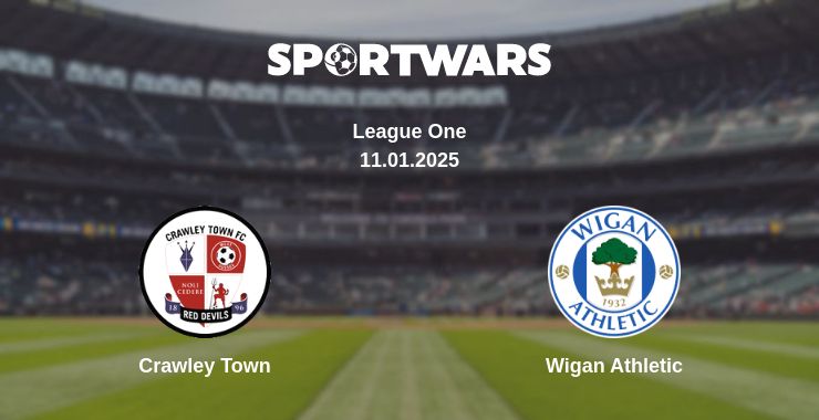 Where to watch the match Crawley Town - Wigan Athletic