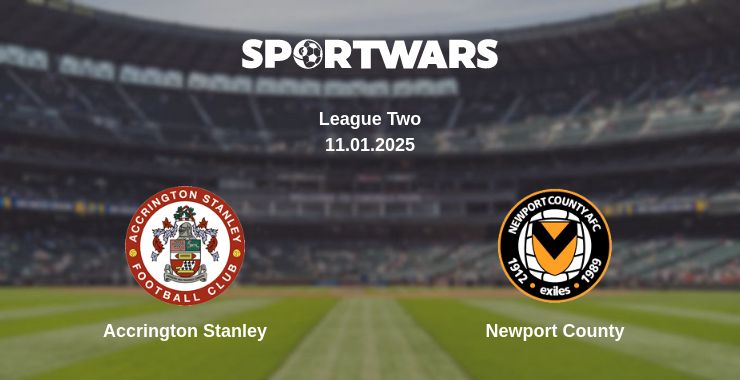 Where to watch the match Accrington Stanley - Newport County