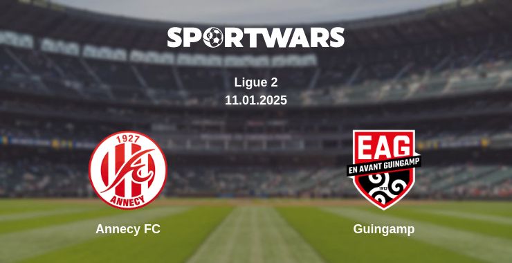 Where to watch the match Annecy FC - Guingamp