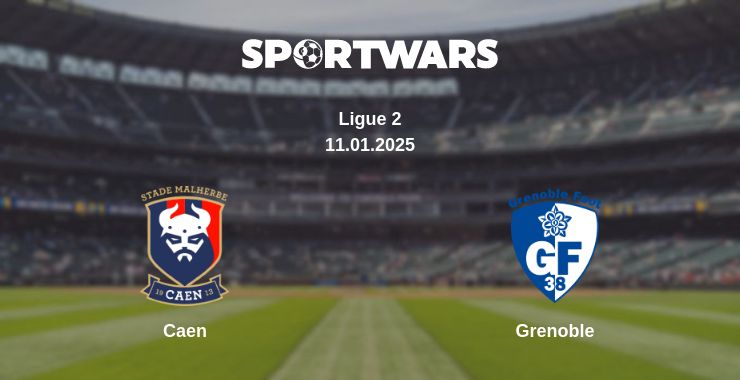 Where to watch the match Caen - Grenoble