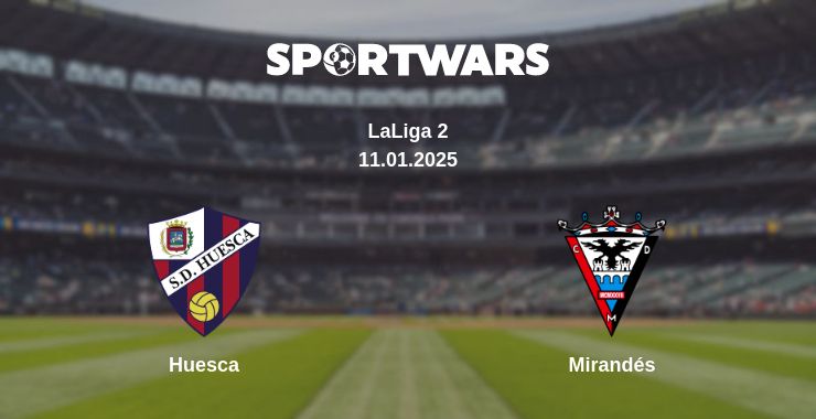 Where to watch the match Huesca - Mirandés