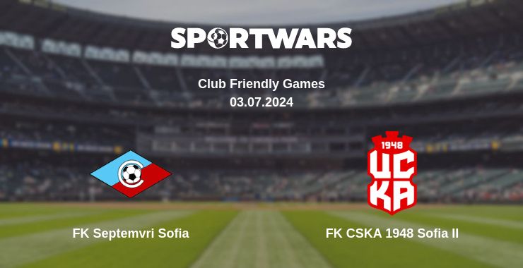 Where to watch the match FK Septemvri Sofia - FK CSKA 1948 Sofia II