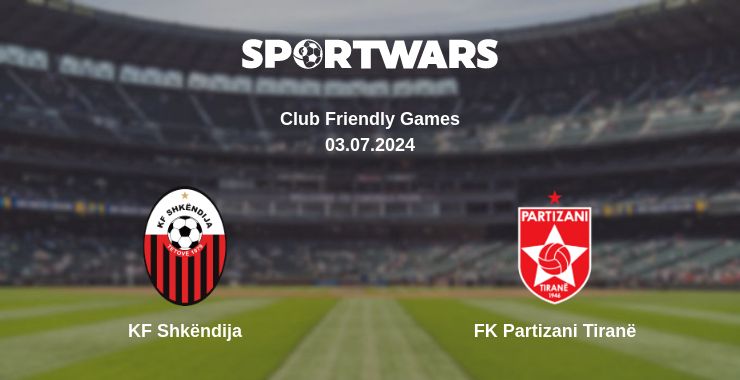 Where to watch the match KF Shkëndija - FK Partizani Tiranë