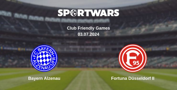 Where to watch the match Bayern Alzenau - Fortuna Düsseldorf II