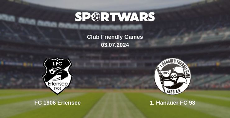 Where to watch the match FC 1906 Erlensee - 1. Hanauer FC 93